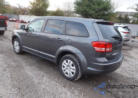 2014 Dodge Journey American Value Pkg from USA, damaged, VIN 3C4PDCAB7ET311407